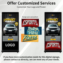 Digital Signage Display PWR4GTR 65 Inch and 55 Inch Touchscreen Kiosk Android 11.0 Commercial LCD Totem - North State Signs & Printing