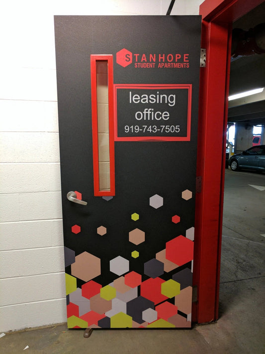 Door Decals and Door Wraps | North State Signs & Printing - North State Signs & Printing