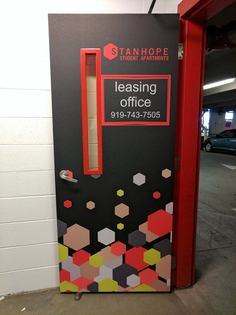 Door Decals and Door Wraps | North State Signs & Printing - North State Signs & Printing