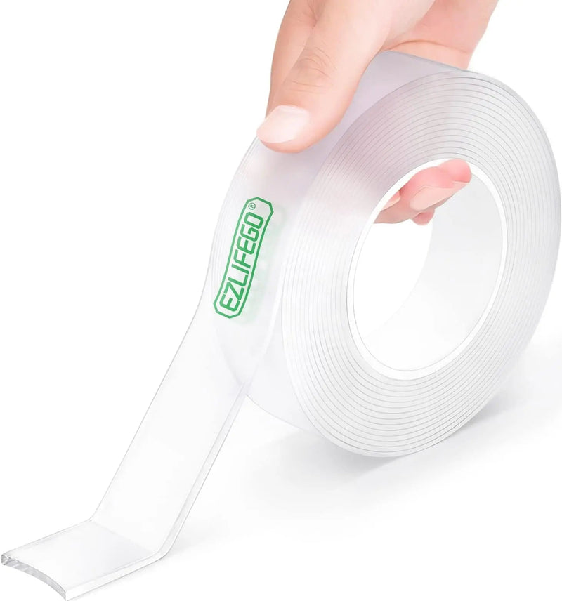 Double Sided Tape Heavy Duty, Nano Double Sided Adhesive Tape, EZlifego Clear Mounting Tape Picture Hanging Adhesive Strips (9.85FT) - North State Signs & Printing