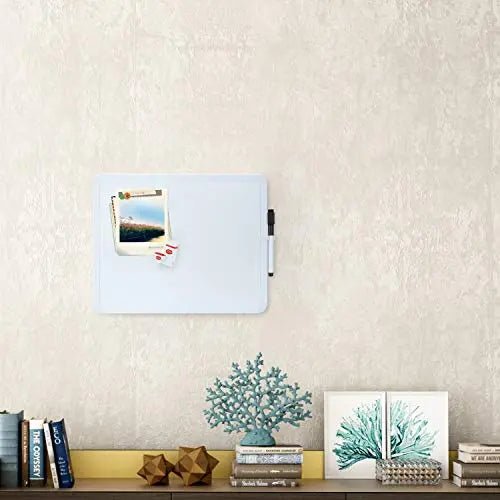 Dry Erase Board, 14” x 11” with a Black Dry Erase Marker, Small Mini White Board for Kids, Mr. Pen - Dry Students - North State Signs & Printing