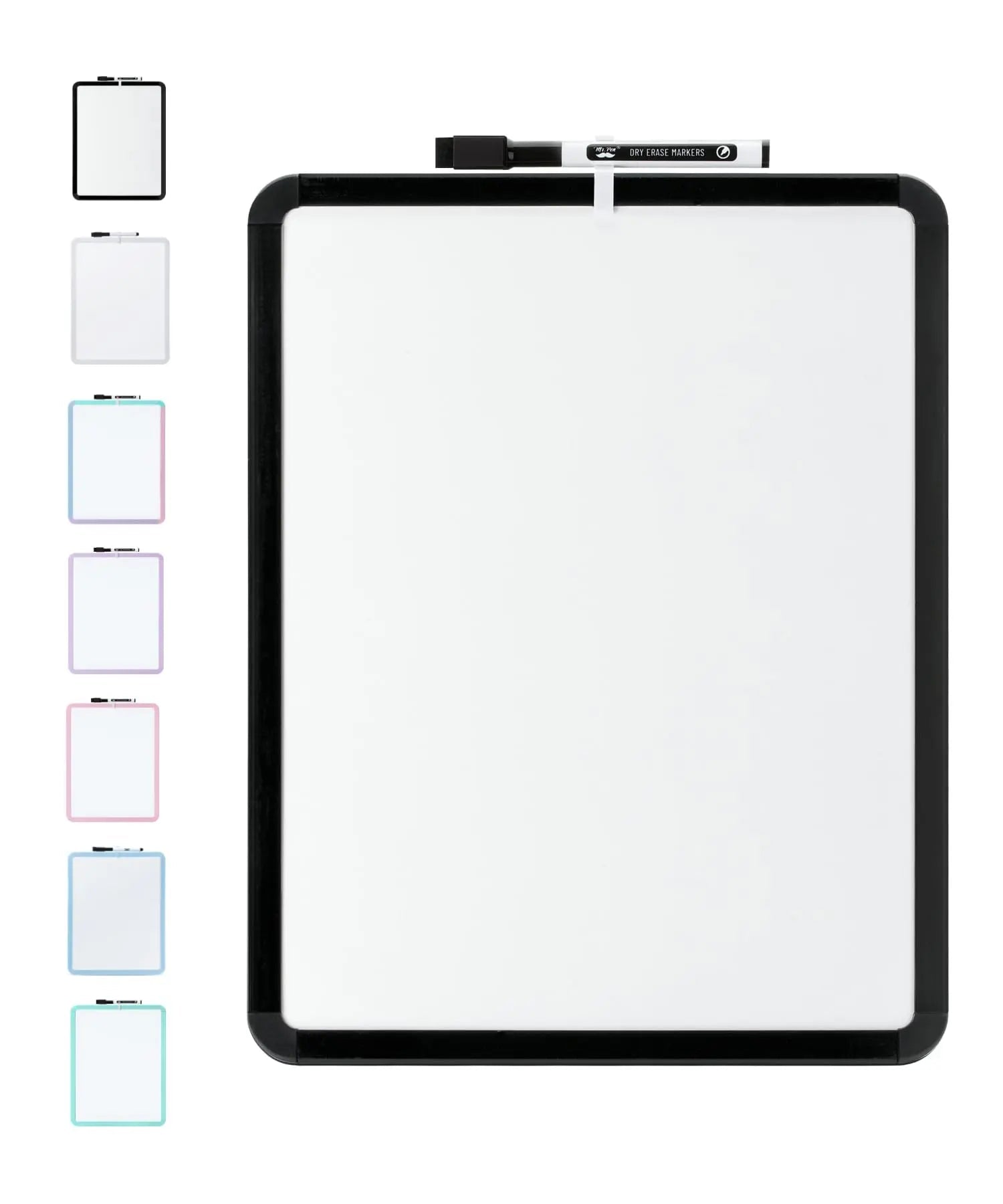 Dry Erase Board, 14” x 11” with a Black Dry Erase Marker, Small Mini White Board for Kids, Mr. Pen - Dry Students - North State Signs & Printing