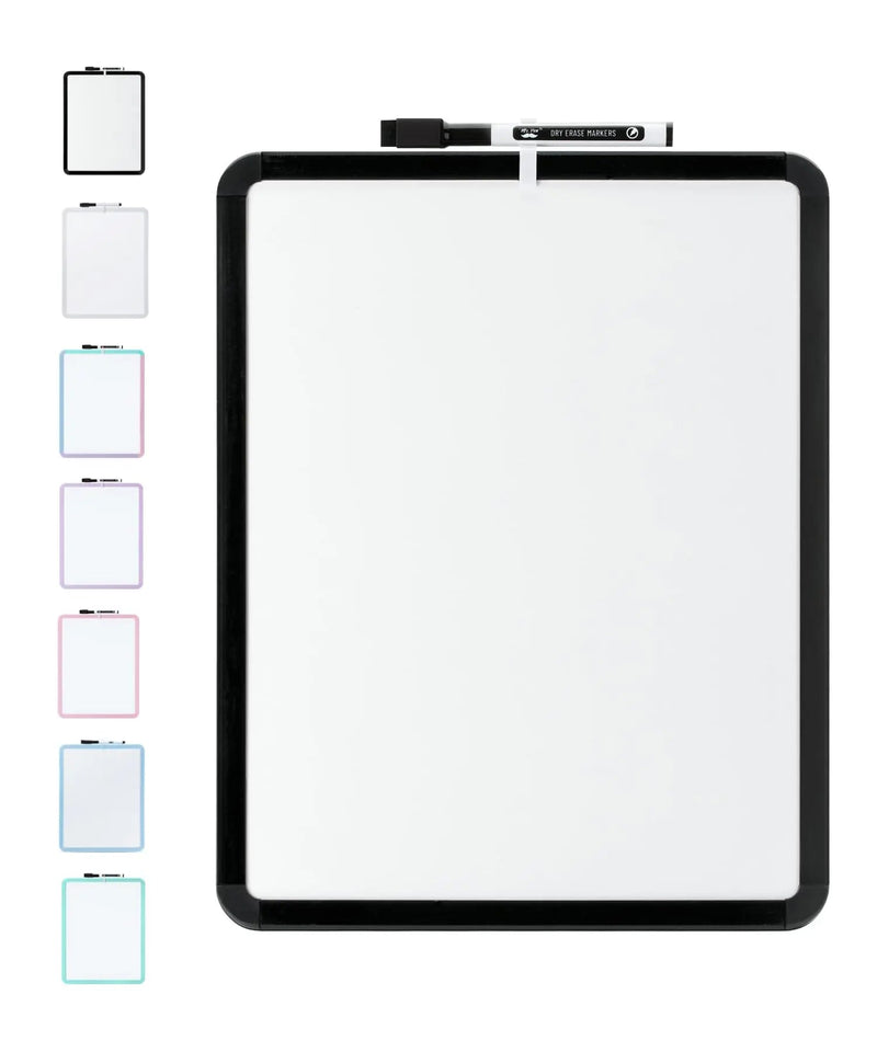 Dry Erase Board, 14” x 11” with a Black Dry Erase Marker, Small Mini White Board for Kids, Mr. Pen - Dry Students - North State Signs & Printing