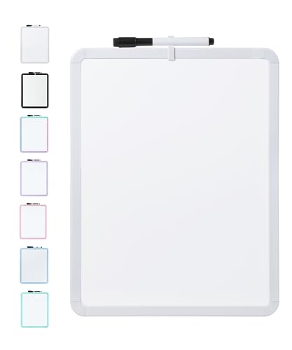 Mr. Pen- Dry Erase Board 14” x 11” with a Black Dry Erase Marker Small Mini White Board for Kids Students - Dry