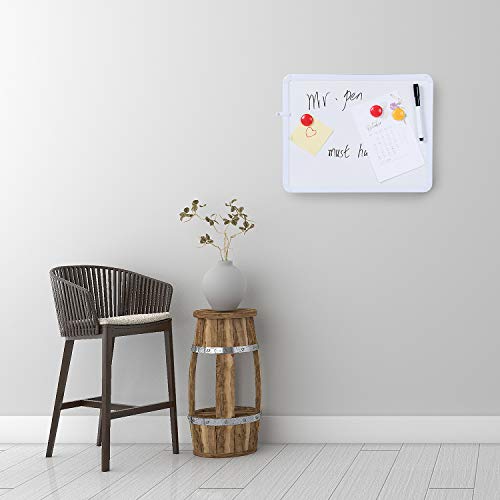 Mr. Pen- Dry Erase Board 14” x 11” with a Black Dry Erase Marker Small Mini White Board for Kids Students - Dry