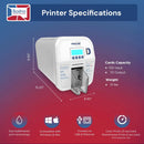 Dual Sided ID Card Printer Bodno Magicard D & Complete Supplies Package ID Software - Bronze Edition - North State Signs & Printing