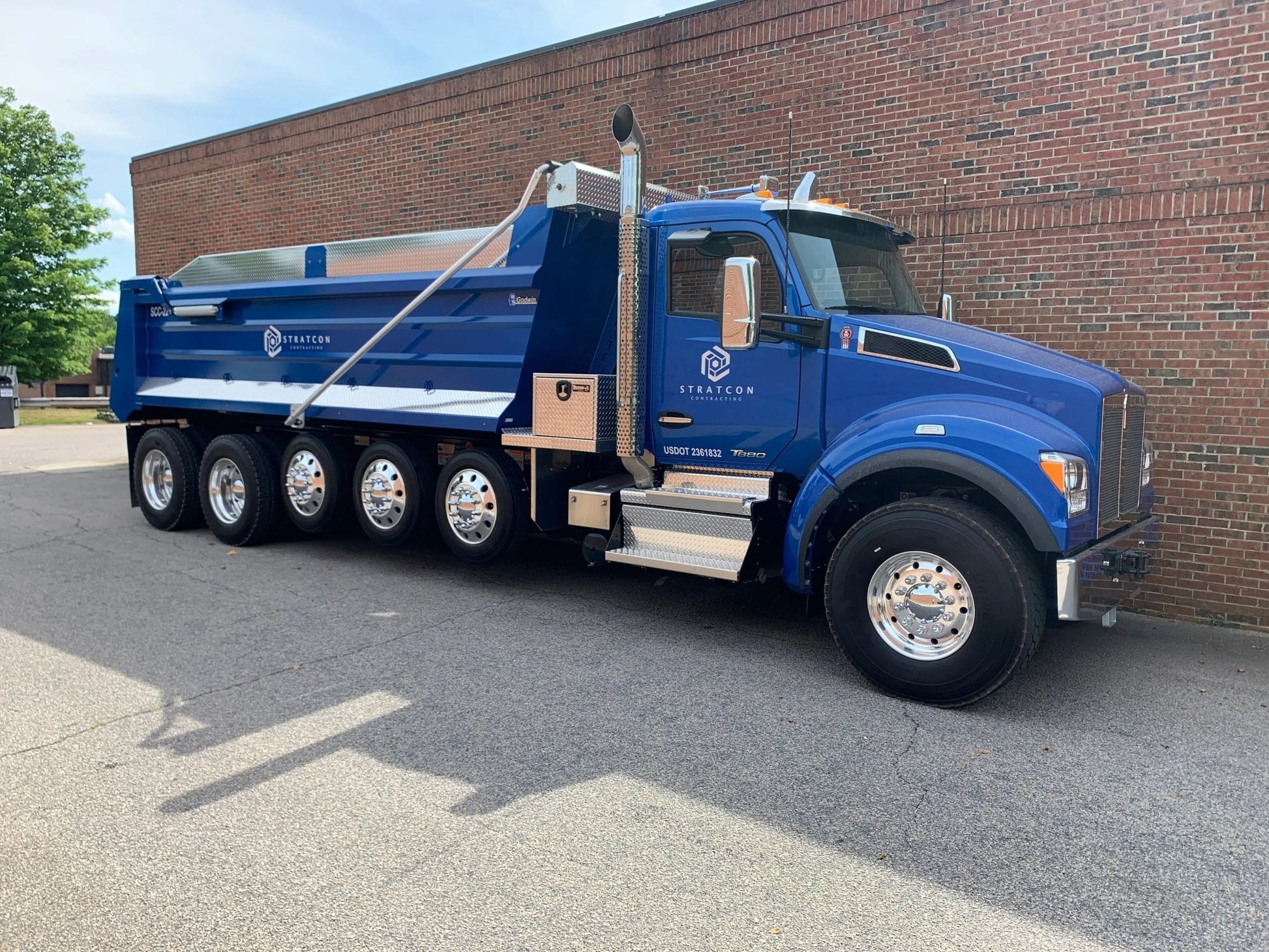 Dump Truck Decals | North State Signs & Printing - North State Signs & Printing
