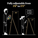 Easel Stand for Painting - Adjustable Height Painting Easel with Bag - Tabletop Art Easel for Painting Canvas Stand, Poster Stand & Wedding Signs Stand - Metal Tripod - 21x66 inches - North State Signs & Printing