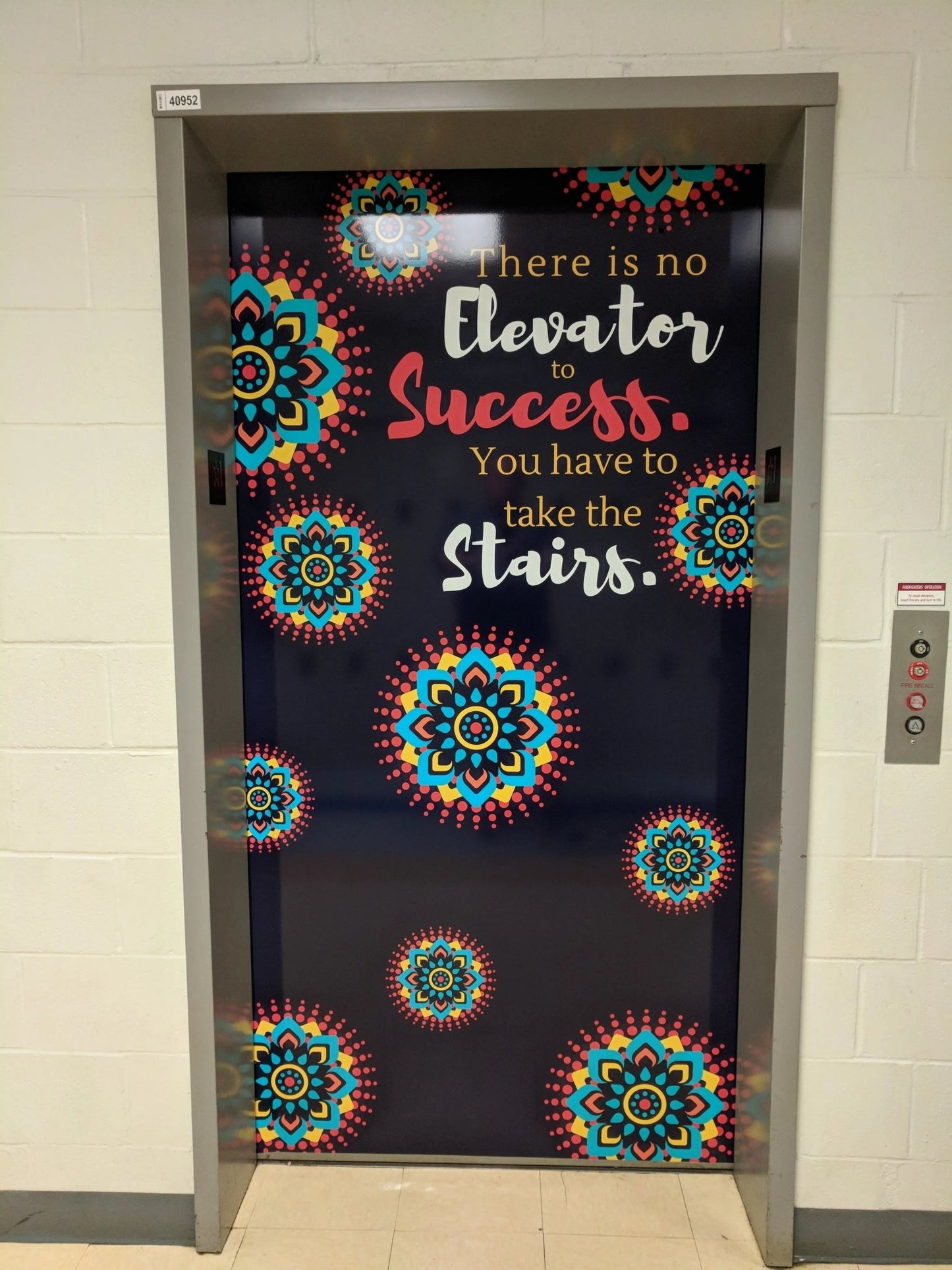 Elevator Door Wraps - Elevate Your Space with Creative Designs - North State Signs & Printing