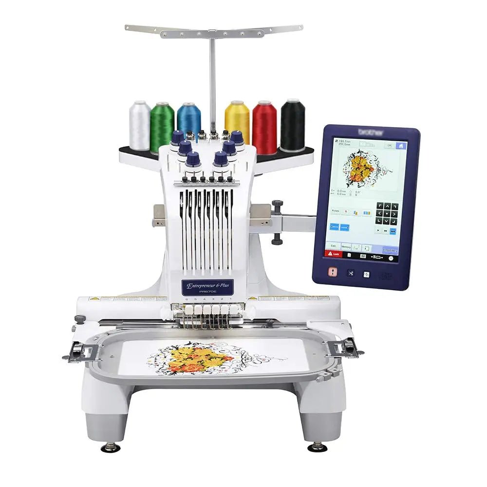 Embroidery Machine Thread 40WT for Commercial and Domestic Machines - Snow White New brothread - Single Huge Spool 5000M Each Polyester - North State Signs & Printing