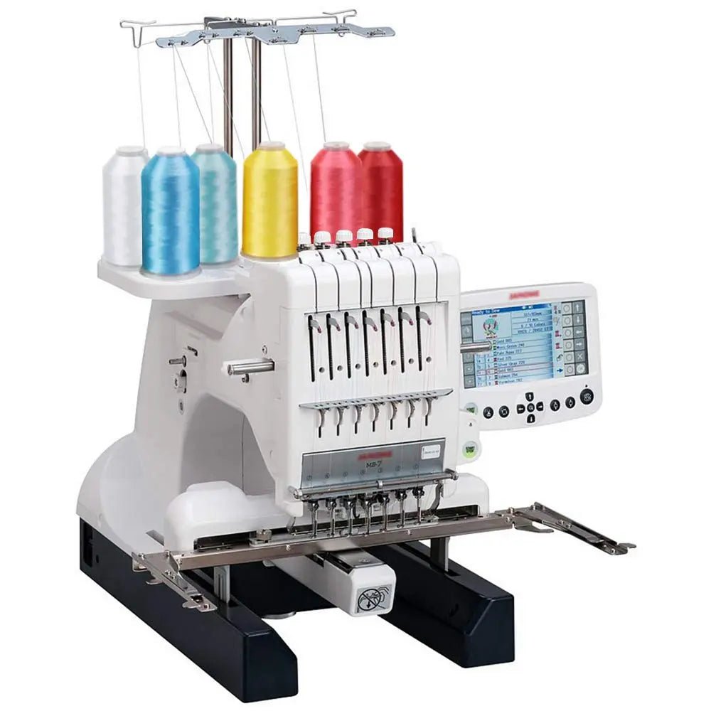 Embroidery Machine Thread 40WT for Commercial and Domestic Machines - Snow White New brothread - Single Huge Spool 5000M Each Polyester - North State Signs & Printing