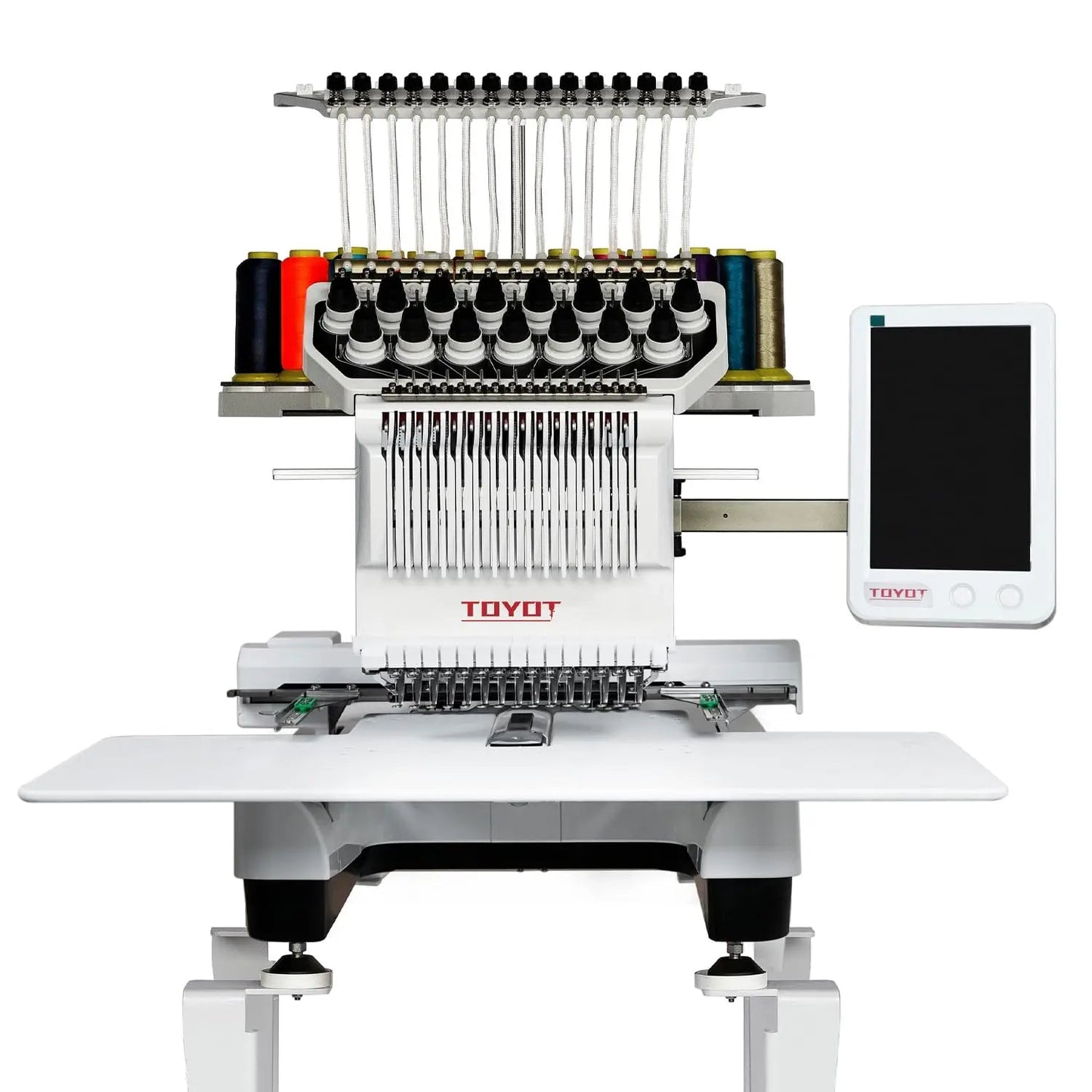 Embroidery Machine TOYOT with 15 Needles, 14.2'' x 7.9'' Large Embroidery Area - North State Signs & Printing