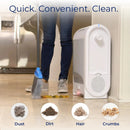 EyeVac Pro Touchless Vacuum, Automatic Dustpan - Ultra Fast & Powerful - Great for Sweeping Salon Pet Hair Food Dirt Kitchen, Corded Canister Vacuum, Bagless, Automatic Sensors, 1400 Watt (White) - North State Signs & Printing