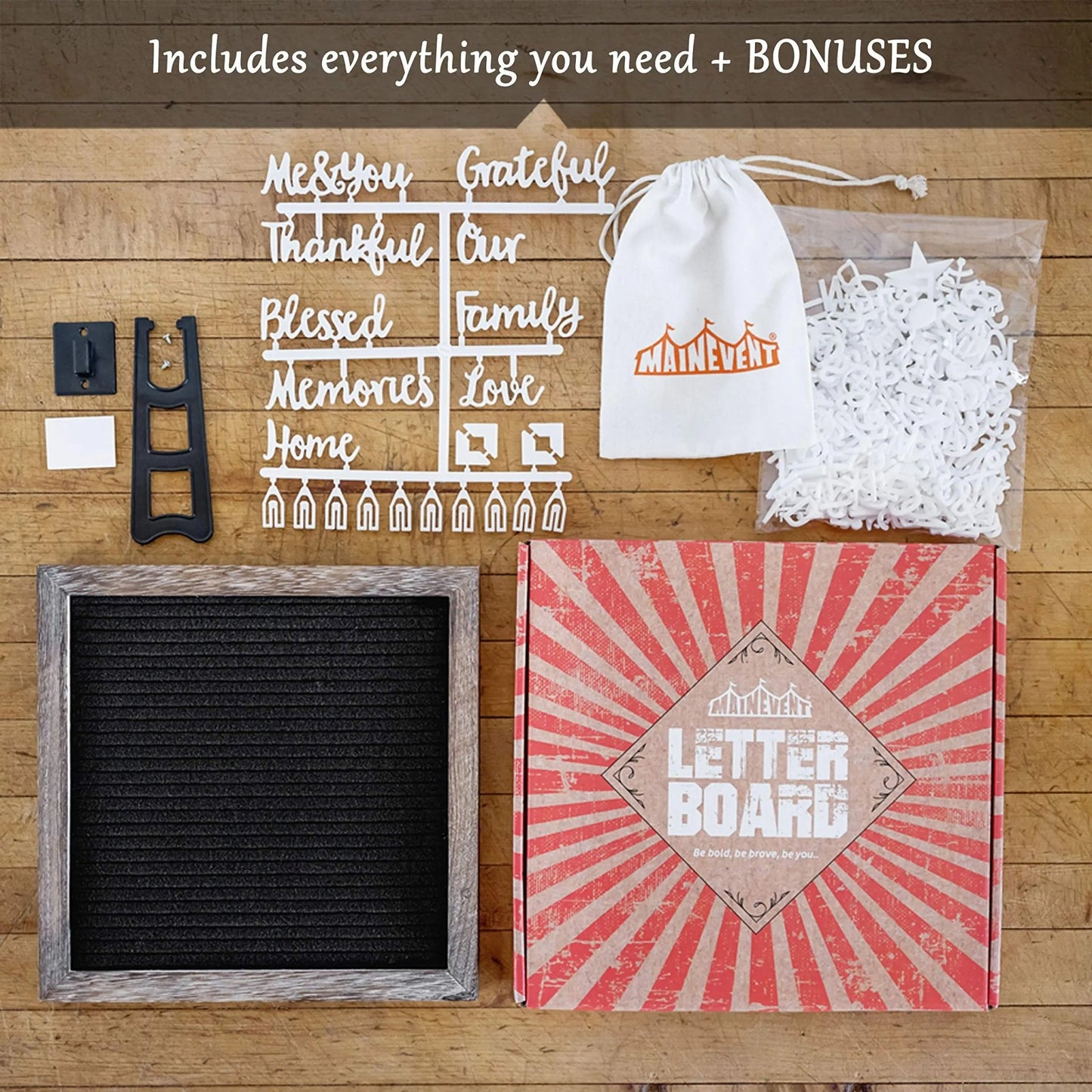 Felt Letter Board with Precut Letters Number Set 10x10 Inch, First Day School Board, Changeable Black Message Word Classroom Decor Baby Announcement Sign Wifi Password New Pregnancy - North State Signs & Printing