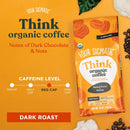 Four Sigmatic Focus Mushroom Coffee | Organic Ground Coffee with Lion's Mane Mushroom and Chaga Mushroom | Nootropic Mushroom Coffee for Better Focus and Immune Support | 12oz Bag - North State Signs & Printing