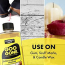 Goo Gone Adhesive Remover - 8 Ounce - Surface Safe Adhesive Remover Safely Removes Stickers Labels Decals Residue Tape Chewing Gum Grease Tar - North State Signs & Printing