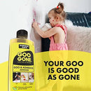 Goo Gone Adhesive Remover - 8 Ounce - Surface Safe Adhesive Remover Safely Removes Stickers Labels Decals Residue Tape Chewing Gum Grease Tar - North State Signs & Printing