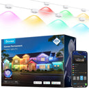 Govee Permanent Outdoor Lights Pro, 200ft with 120 RGBIC LED Lights for Daily and Accent Lighting, 75 Scene Modes for Outdoor Decor, IP67 Waterproof, Works with Alexa, Google Assistant, Matter, White - North State Signs & Printing