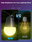 Govee Smart Outdoor String Lights 2, 144ft Outdoor Lights with Dimmable Warm White LED Bulbs, 47 Scene Modes for Patio, Backyard, Balcony, IP65 Waterproof, Works with Alexa, App Control - North State Signs & Printing