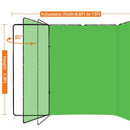 Green Screen Backdrop with Stand, Shirtal 7.87ft x 13.12ft, Large Green Collapsible Backdrop with Heavy Duty Backdrop Stand for Parties, Photography, Photo Studio Video Shooting, Live Streaming, Gaming - North State Signs & Printing