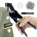 Grommet Tool Kit, HAPDEN, 3/8 inch Handheld Eyelet Kit Manual Grommet Press Machine with 500 pcs 10 mm Grommets - North State Signs & Printing