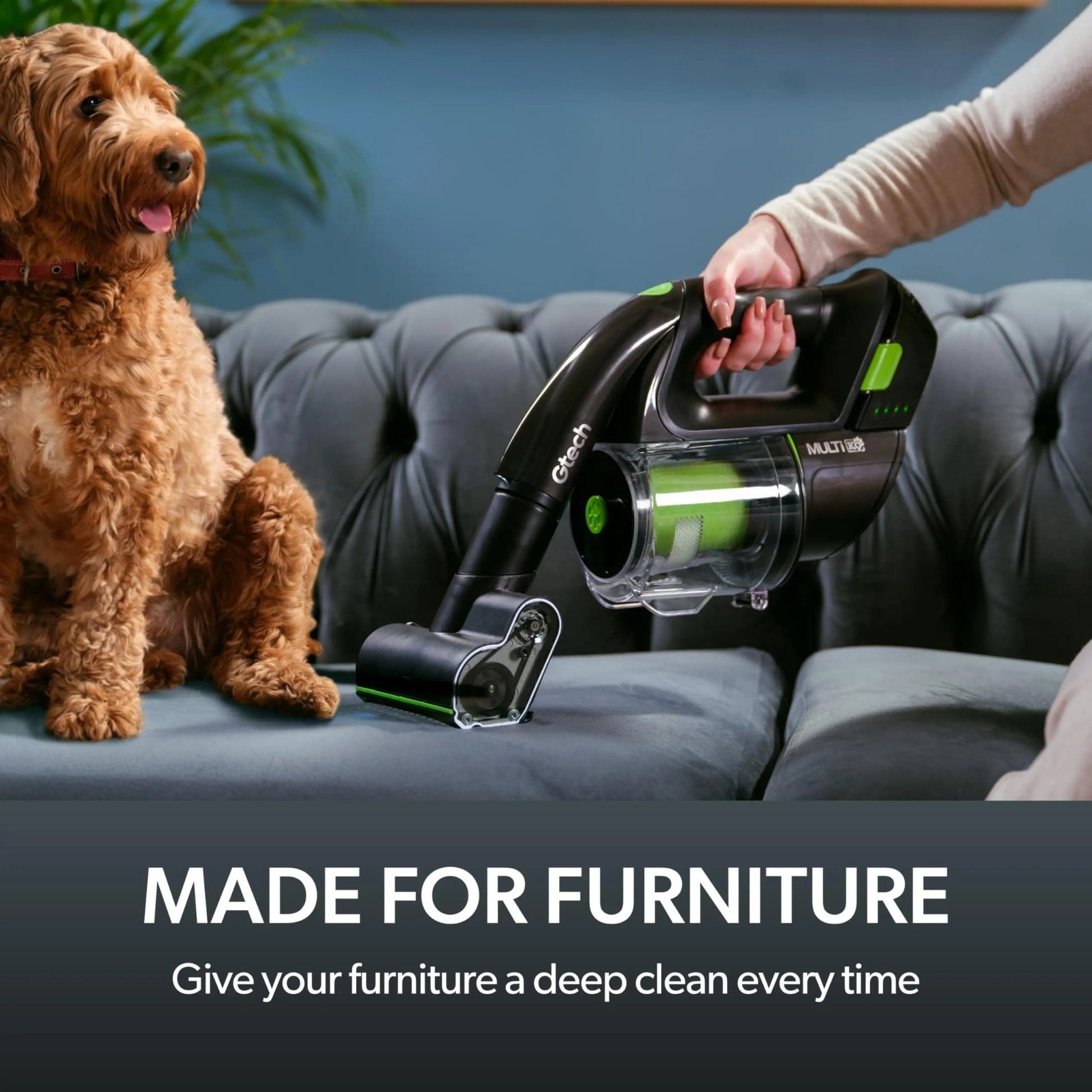 Gtech System K9 Bundle, AirRAM 2 K9 + Multi K9 Cordless High - Power Pet Vacuum Bundle, Combined 60 Min Runtime - North State Signs & Printing