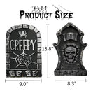 Halloween Decorations Tombstones, 13.8inch Halloween Tombstone Yard Sign Headstone yard sign for Outdoor Lawn Decor - North State Signs & Printing