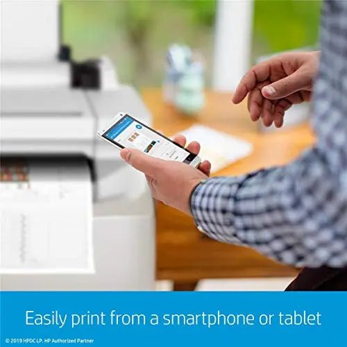 HP DesignJet T650 Large Format 36 - inch Plotter Color Printer, Includes 2 - Year Warranty Care Pack (5HB10H), Black - North State Signs & Printing
