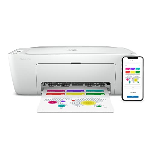 HP DeskJet 2734e Wireless Color All-in-One Printer with 9 Months Free Ink (26K72A) - Office Printer