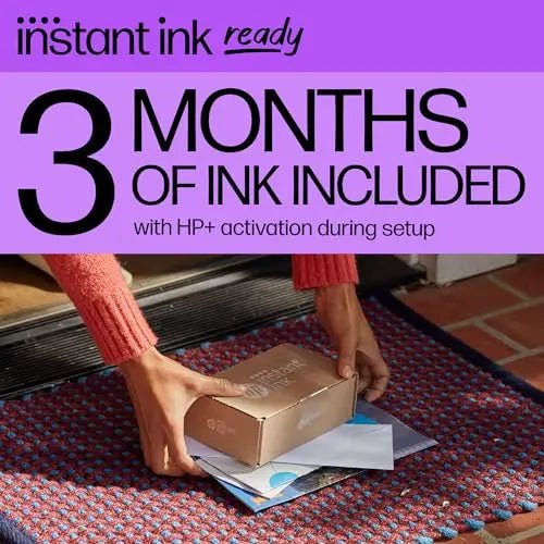 HP DeskJet 2855e Wireless All - in - One Color Inkjet Printer, Scanner, Copier, Best - for - home, 3 months of ink included (588S5A) - North State Signs & Printing
