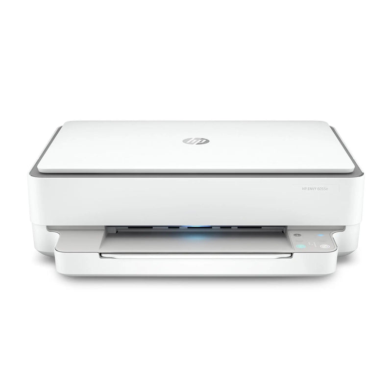 HP ENVY 6055e Wireless Color Inkjet Printer, Print, scan, copy, Easy setup, Mobile printing, Best - for - home, 3 months of Instant Ink included,white - North State Signs & Printing