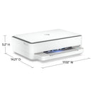 HP ENVY 6055e Wireless Color Inkjet Printer, Print, scan, copy, Easy setup, Mobile printing, Best - for - home, 3 months of Instant Ink included,white - North State Signs & Printing