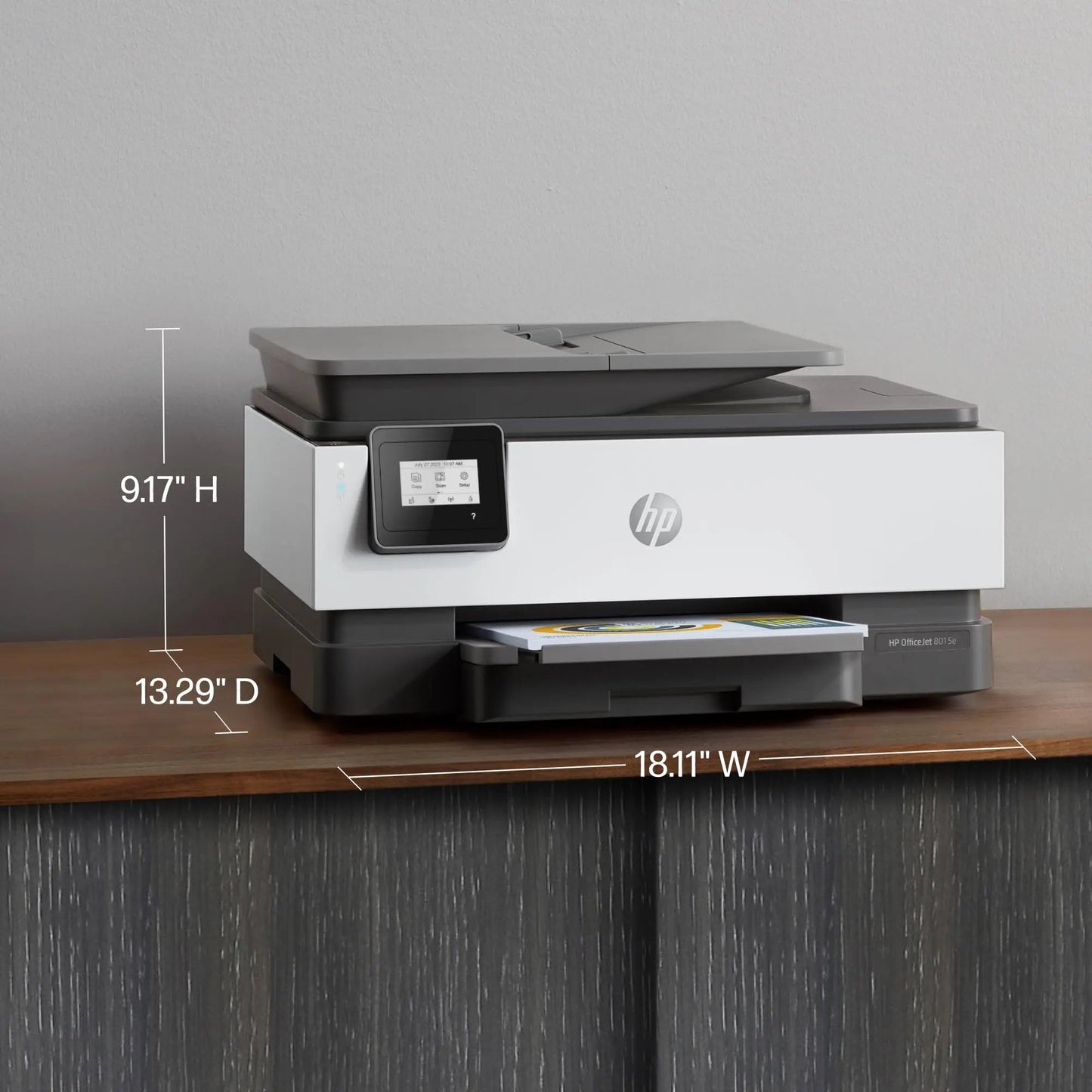 HP OfficeJet 8015e Wireless Color All - in - One Printer, 3 months of Instant Ink included - North State Signs & Printing