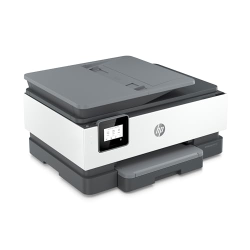 HP OfficeJet 8015e Wireless Color All-in-One Printer with 6 months of ink included with HP + (228F5A) - Office Printer