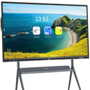 Interactive Whiteboard, 86inch Smart Board with 4K UHD Touch Screen Flat Panel, All in One Digital Electronic Whiteboard Built in Dual System for Conference - North State Signs & Printing