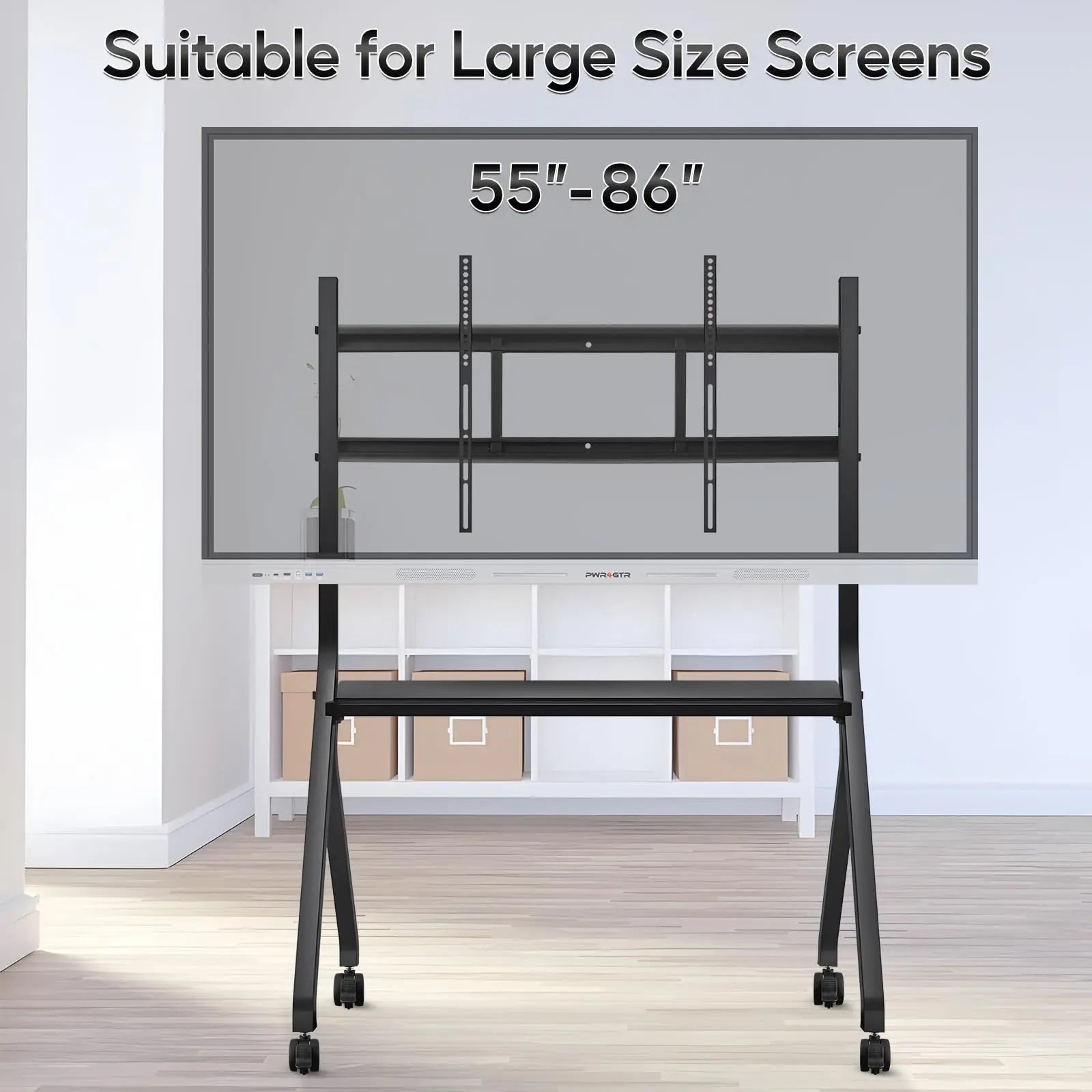 Interactive Whiteboard Set PWR4GTR 75 Inch (Board+Wall Mount+Movable Stand+Wireless Display Adapter) - North State Signs & Printing