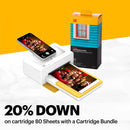 KODAK Photo Printer Dock Plus 4PASS Instant Photo Printer (4x6 inches) + 90 Sheets Bundle - North State Signs & Printing