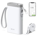 Label Maker Machine with Tape, Nelko, P21 Bluetooth Label Printer, Wireless Mini Label Makers with Multiple Templates for Organizing Office Home, White - North State Signs & Printing