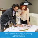 HP DesignJet T650,Color Large Format 24-inch Plotter Printer Includes 2-Year Warranty Care Pack (5HB08H),Black