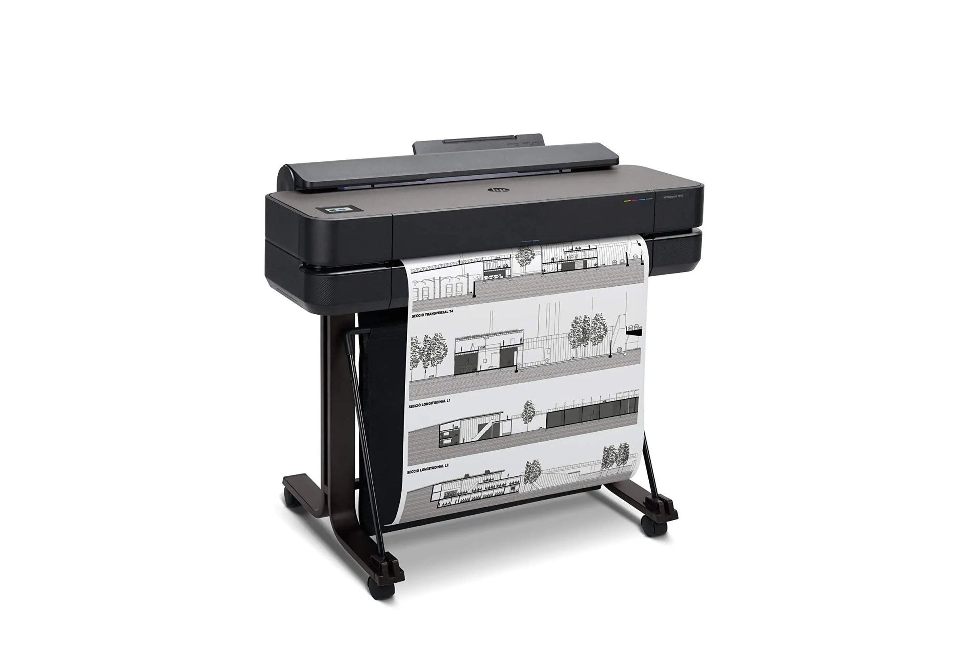 Large Format HP DesignJet T650, Color 24 - inch Plotter Printer, Includes 2 - Year Warranty Care Pack (5HB08H), Black - North State Signs & Printing