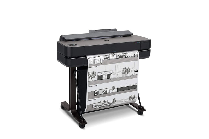 Large Format HP DesignJet T650, Color 24 - inch Plotter Printer, Includes 2 - Year Warranty Care Pack (5HB08H), Black - North State Signs & Printing