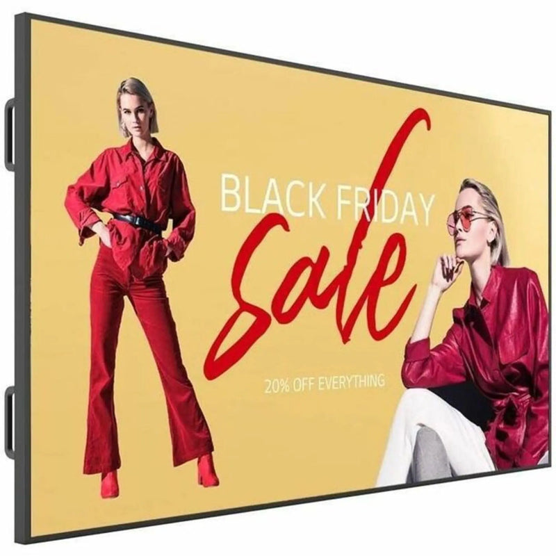 Large Screen Signage - 110 LCD - LG Electronics - 110UM5K - B UM5K Series - 110'' UHD Advanced Super Dimension Switch (ADS) - 16 Hours/ 7 Days Operation - 3840 x 2160 - Direct LED - 500 Nit - North State Signs & Printing