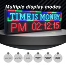 DS ledsign LED Sign P10 Outdoor 39’’ x 14’’ with High Resolution Programmable LED Scrolling Sign Display