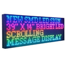 LED Sign P10 Outdoor 39" x 14" with High Resolution Programmable LED Scrolling Sign Display and Perfect Solution for Advertising - North State Signs & Printing