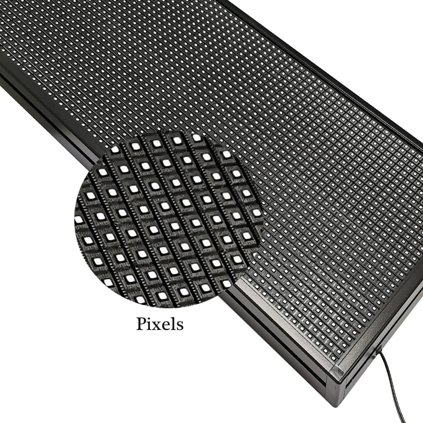 LED Sign P10 Outdoor 39" x 14" with High Resolution Programmable LED Scrolling Sign Display and Perfect Solution for Advertising - North State Signs & Printing