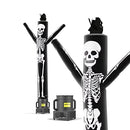 LookOurWay Air Dancers Inflatable Tube Man Set - 7ft Tall Wacky Waving Inflatable Dancing Tube Guy with Weather Resistant Blower - Halloween Themed - Skeleton - North State Signs & Printing