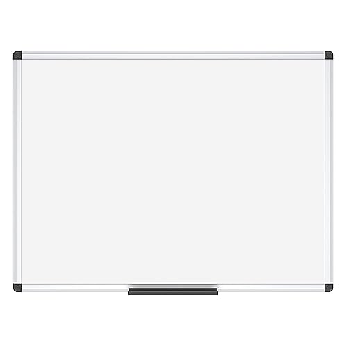 VIZ-PRO Magnetic Dry Erase Board 36 X 24 Inches Silver Aluminium Frame - Dry Erase Frames