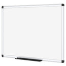 Magnetic Dry Erase Board, 36 X 24 Inches, Silver Aluminium Frame VIZ - PRO - North State Signs & Printing