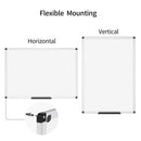 Magnetic Dry Erase Board, 36 X 24 Inches, Silver Aluminium Frame VIZ - PRO - North State Signs & Printing