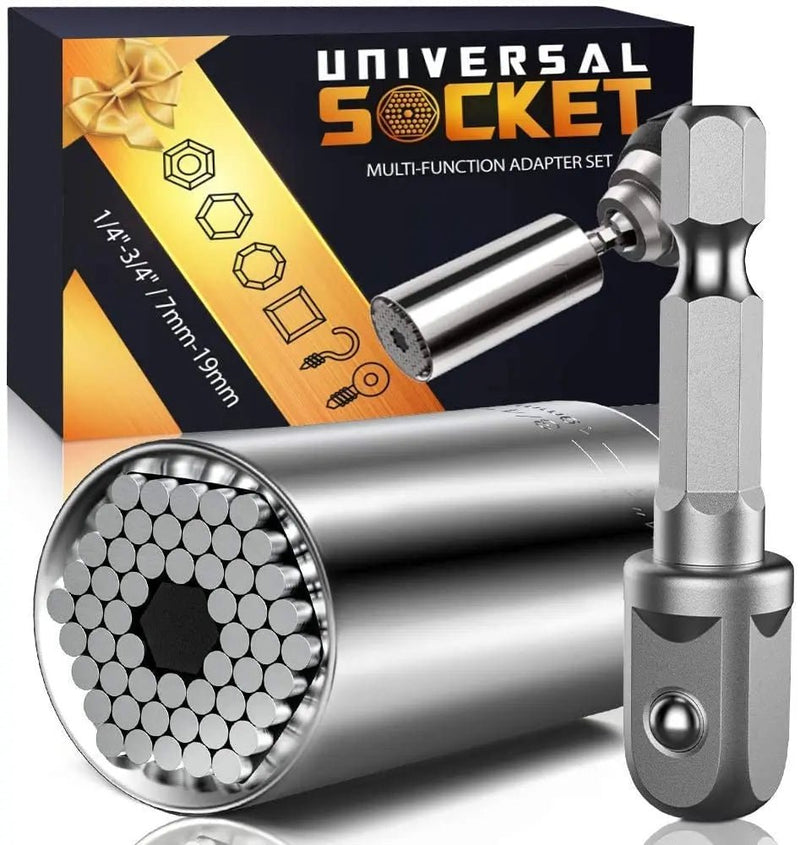 Mens Valentines Day Gifts, for Him, Her, Super Universal Socket Tools, Gifts for Men, Grip Set with Power Drill Adapter - North State Signs & Printing